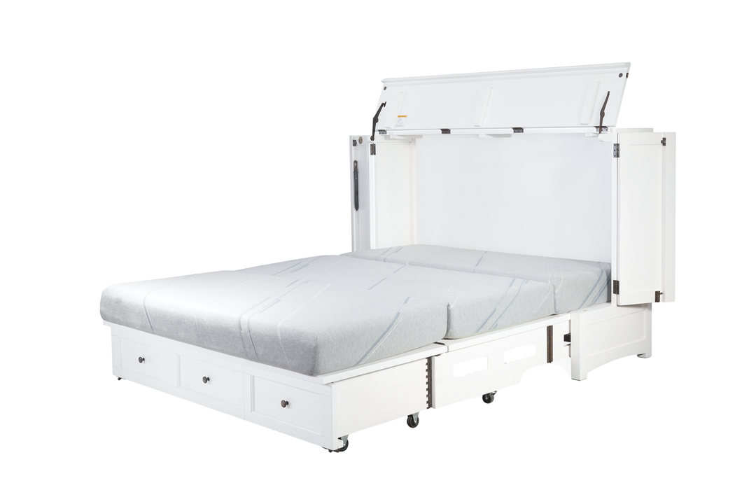 New Traditions White Murphy Bed