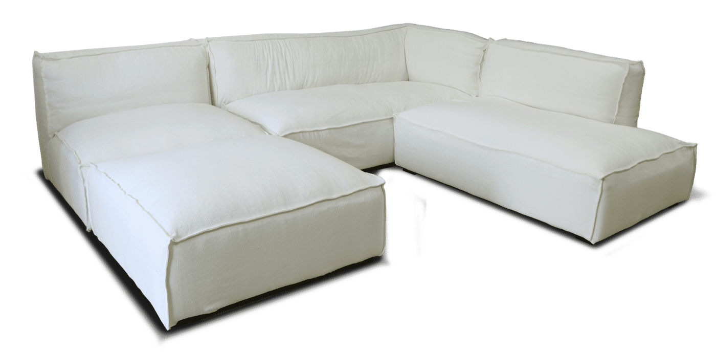 Cube Sectional Cover Set White (%) C 126932