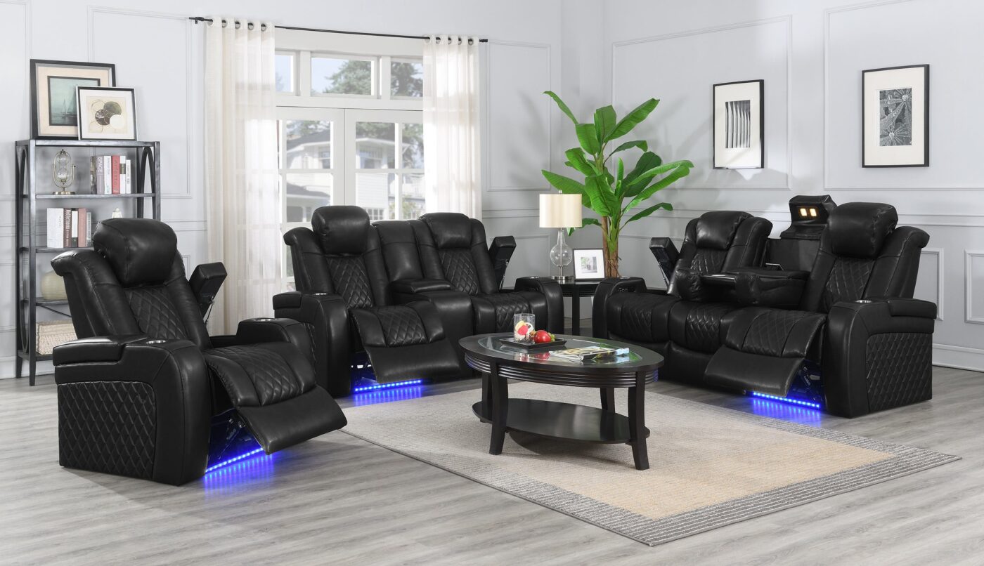 Transformer Black Recliner