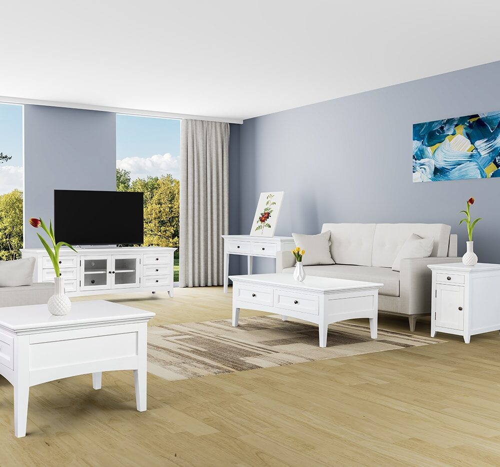 New Traditions Living Room White