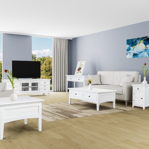 New Traditions Living Room White