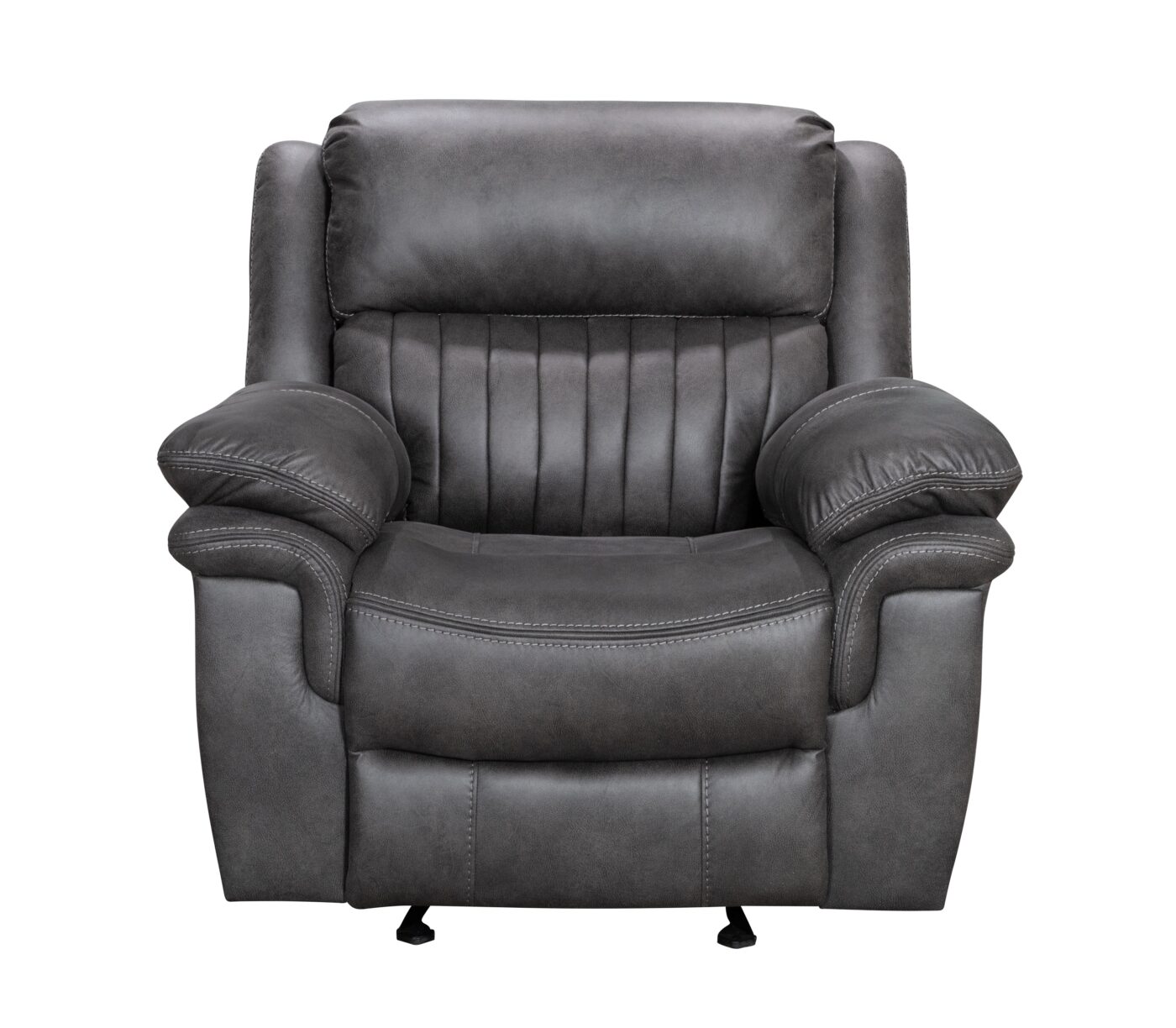 Hampton Gray Manual Recliner